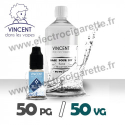 Base 50% PG / 50% VG - VDLV - 1 Litre