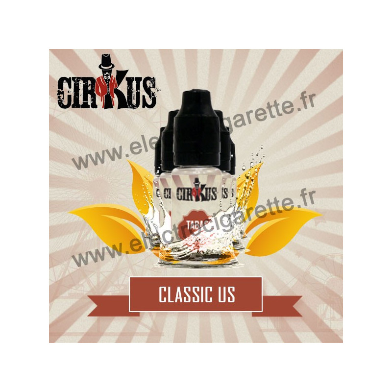 Pack de 5 flacons Classic US - Cirkus by VDLV