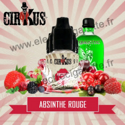 Pack de 5 flacons Absinthe Rouge - Cirkus by VDLV