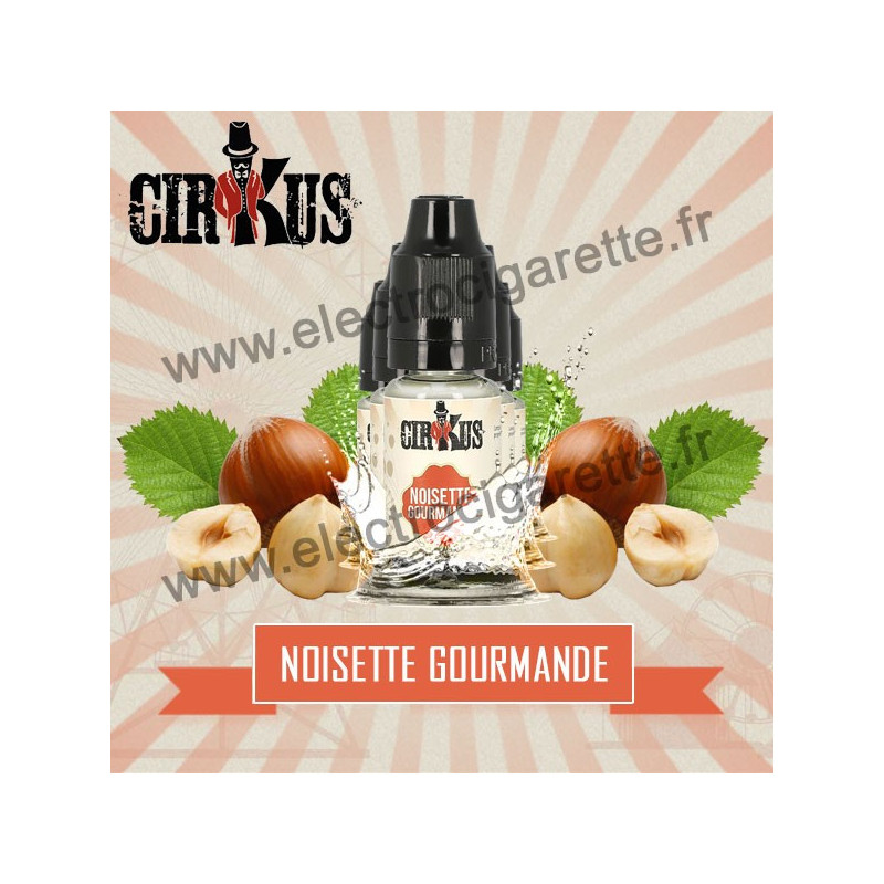 Pack de 5 flacons Noisette Gourmande - Cirkus by VDLV