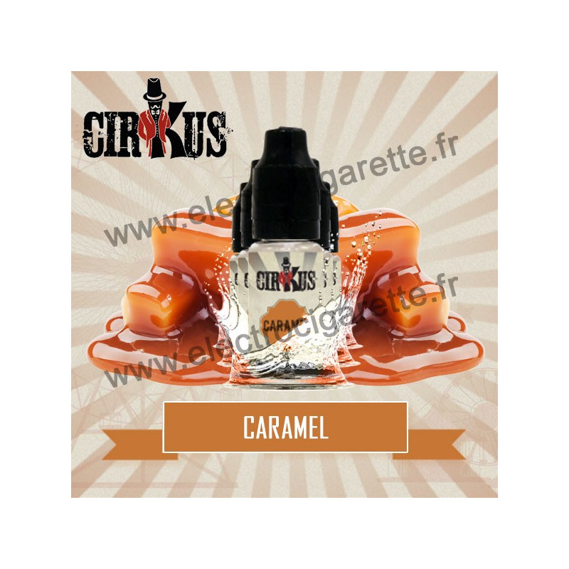 Pack de 5 flacons Caramel - Cirkus by VDLV