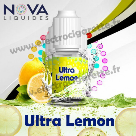 Pac 5 flacons Ultra Lemon - Nova Liquides Premium
