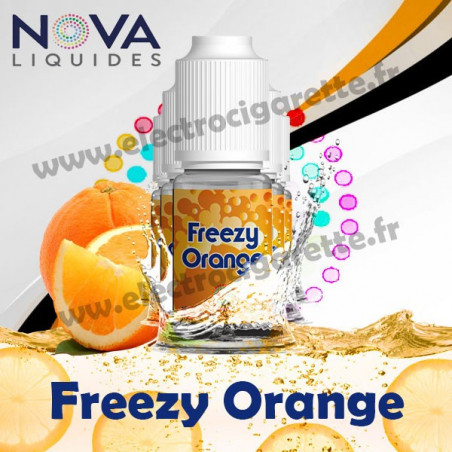 Pack 5 flacons Freezy Orange - Nova Liquides Premium