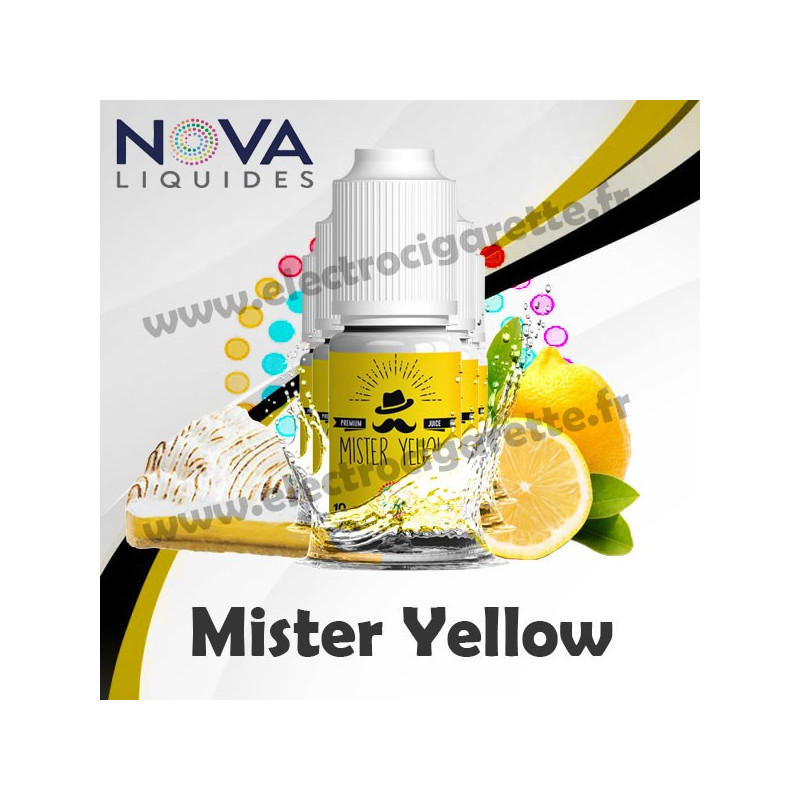 Pack 5 flacons Mister Yellow - Nova Liquides Premium
