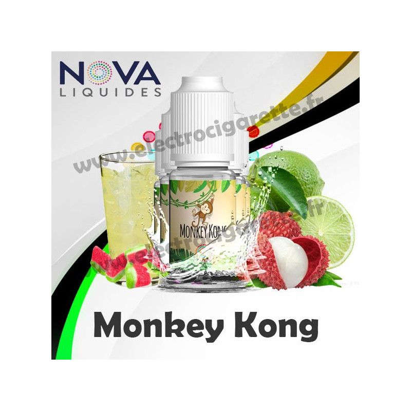 Pack 5 flacons Monkey Kong - Nova Liquides Premium