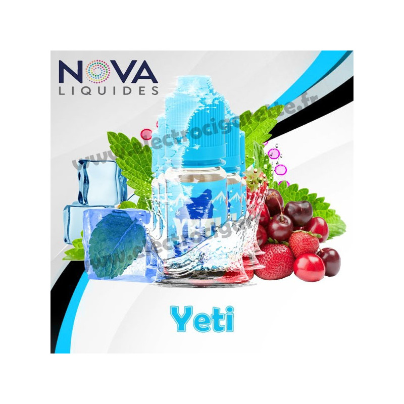Pack 5 flacons Yeti - Nova Liquides Premium