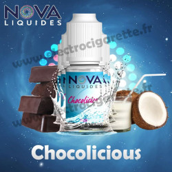 Pack 5 flacons Chocolicious - Nova Liquides Galaxy