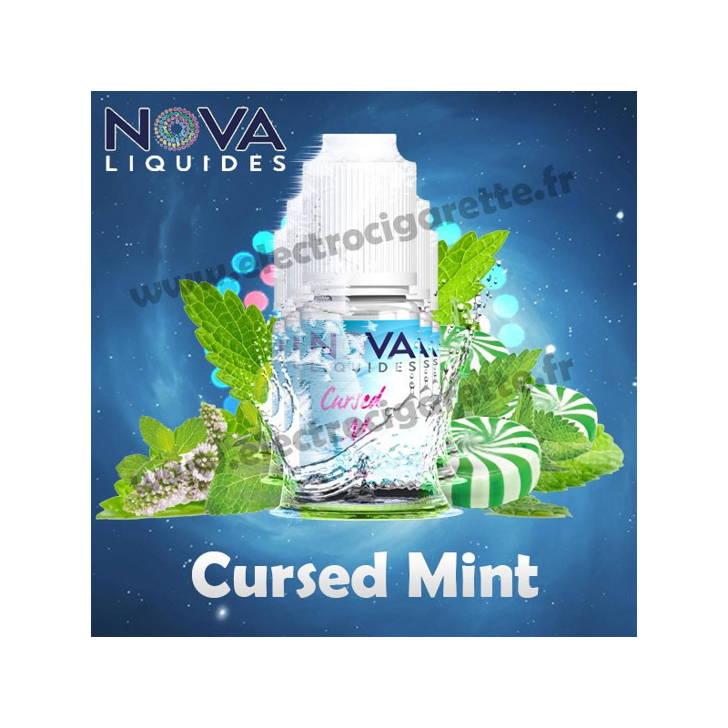 Pack 5 flacons Cursed Mint - Nova Liquides Galaxy