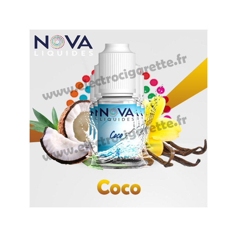 Pack 5 flacons Coco - Nova Liquides Original