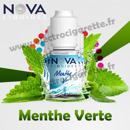 Pack 5 flacons Menthe Verte - Nova Liquides Original