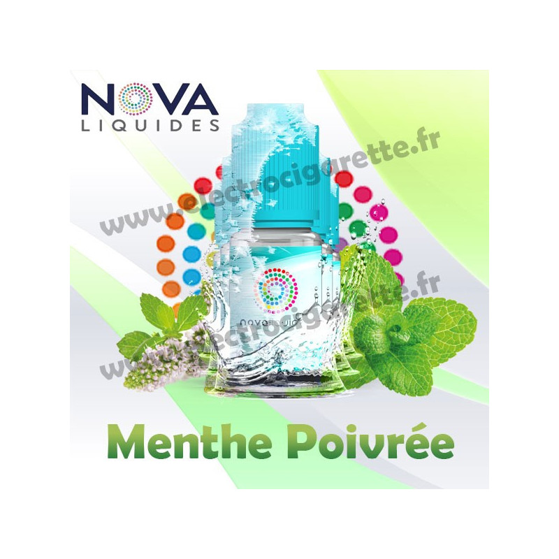 Pack 5 flacons Menthe Poivrée - Nova Liquides