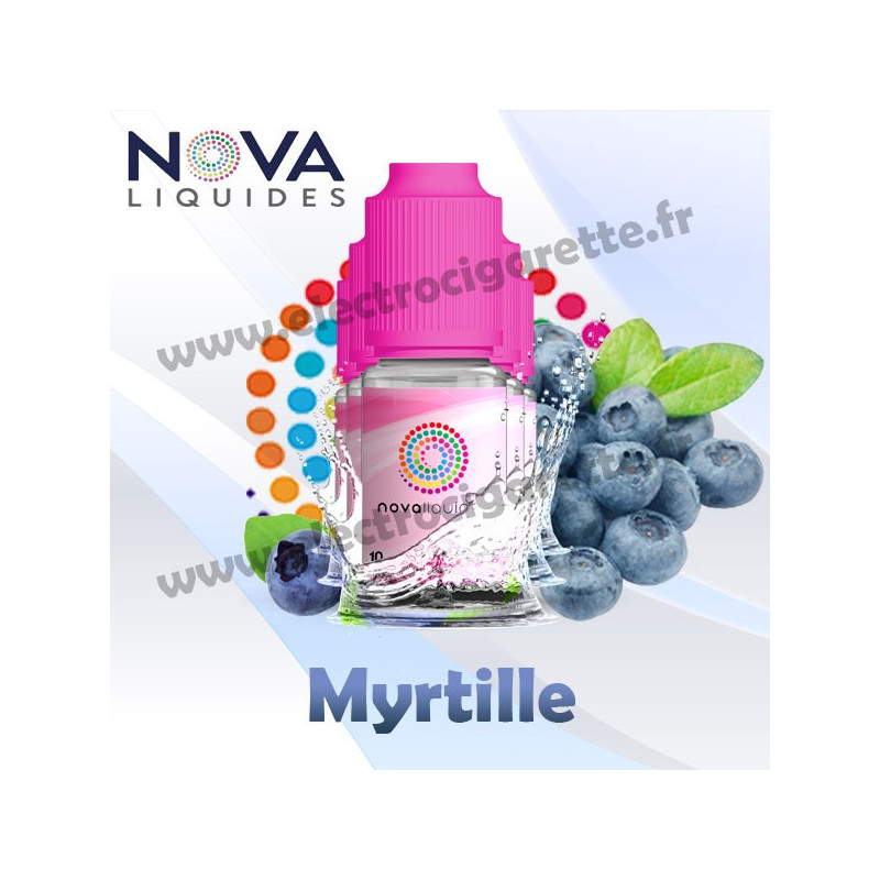 Pack 5 flacons Myrtille - Nova Liquides