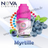Pack 5 flacons Myrtille - Nova Liquides