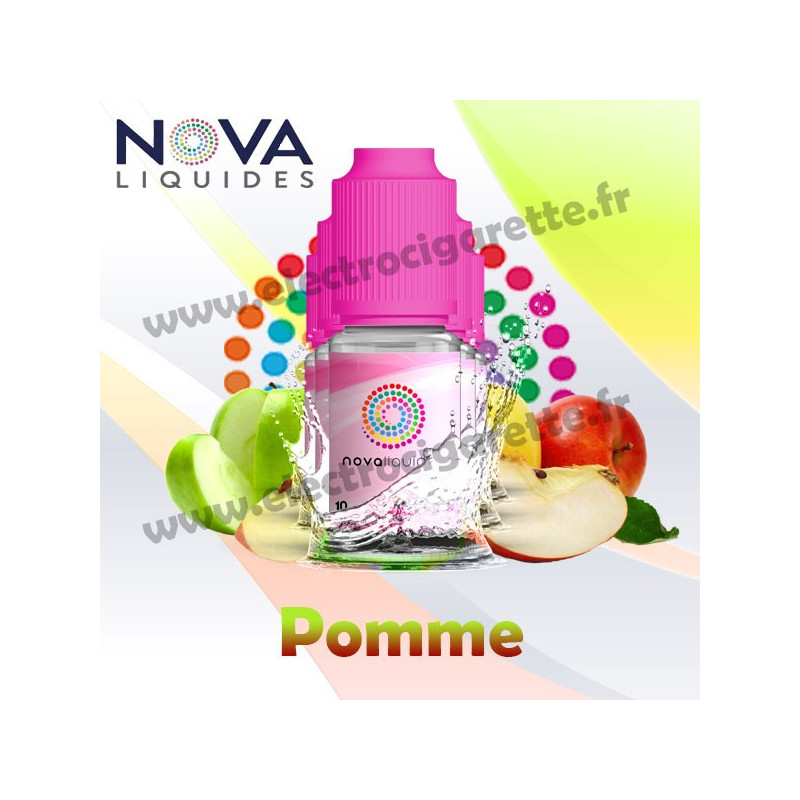 Pack 5 flacons Pomme - Nova Liquides
