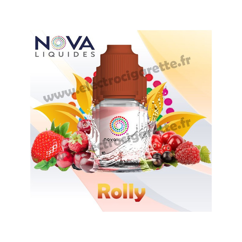 Pack 5 flacons Rolly - Nova Liquides