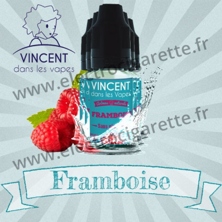 Pack de 5 flacons Framboise - Les incontournables by VDLV