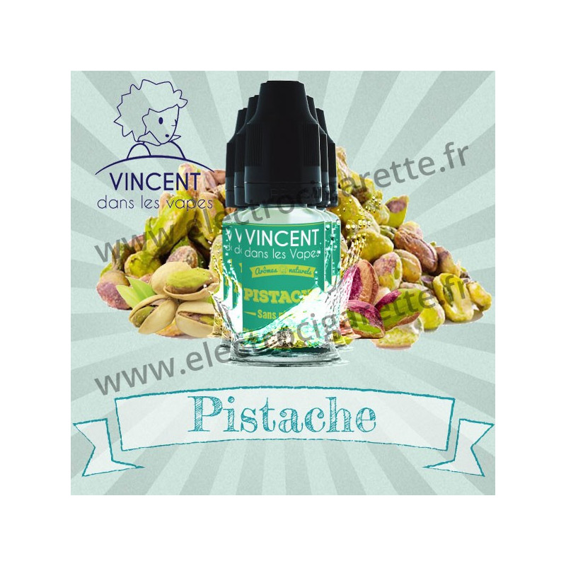Pack de 5 flacons Pistache - Les incontournables by VDLV