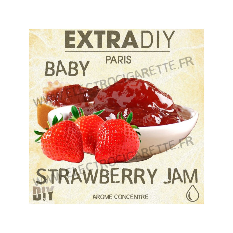 Baby Strawberry Jam - ExtraDiY - 10 ml - Arôme concentré