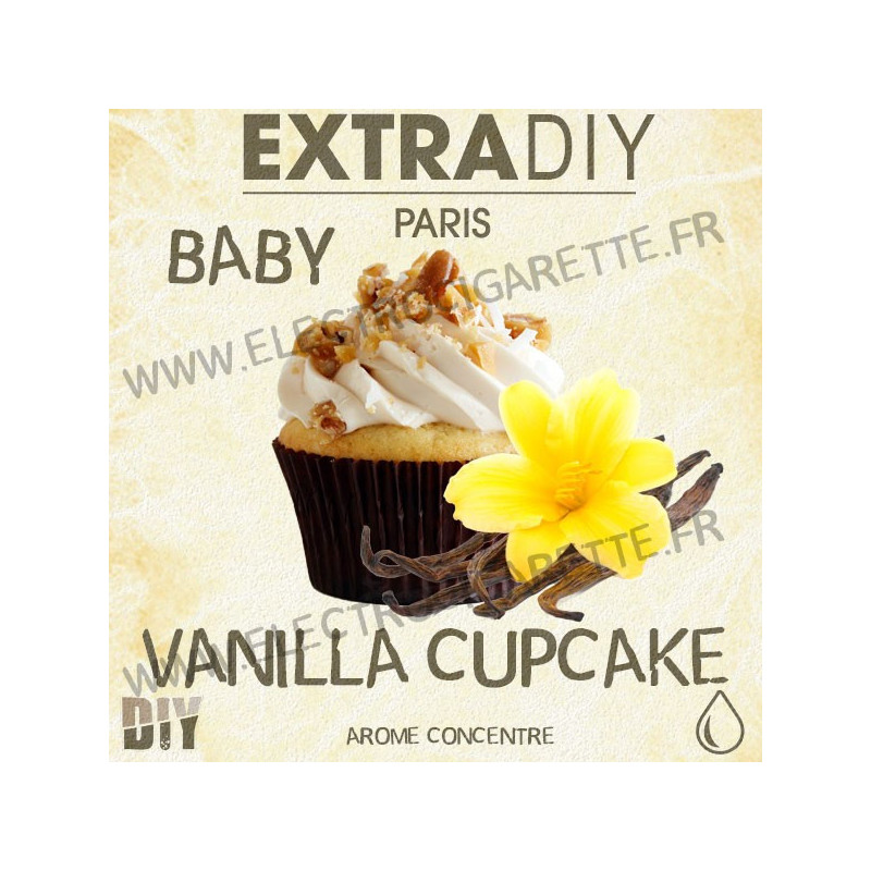 Baby Vanilla Cupcake - ExtraDiY - 10 ml - Arôme concentré