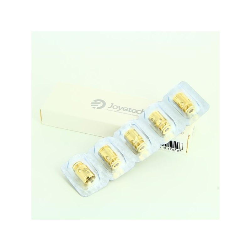 Pack de 5 x résistances Ex 0.5 Ohm - Exceed Gold - Joyetech