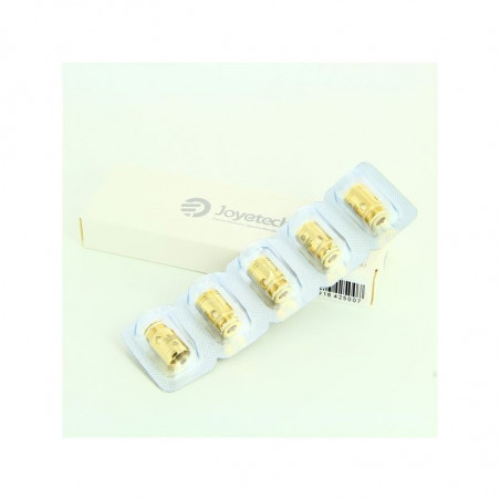 Pack de 5 x résistances Ex 0.5 Ohm - Exceed Gold - Joyetech