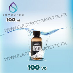 Base 100 ml - 0 mg - Make It by Savourea