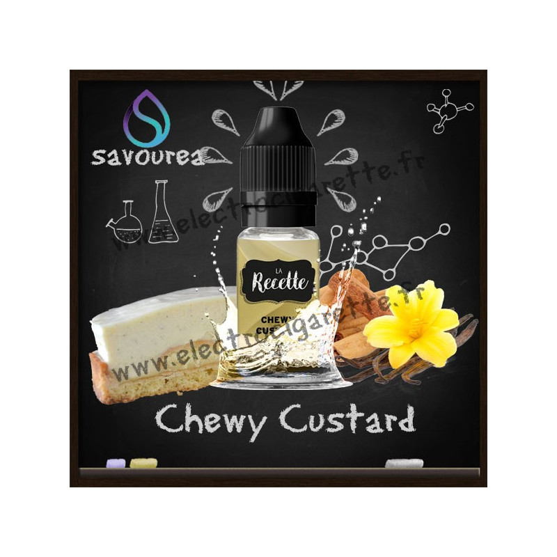 Chewy Custard - La Recette Make It by by Savourea - Arôme concentré