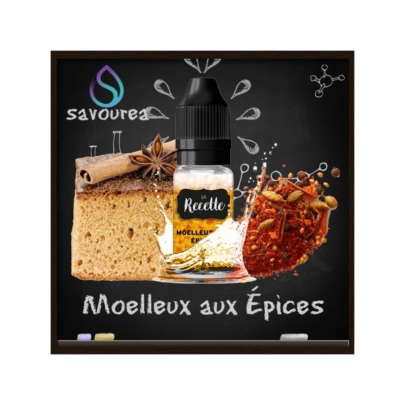 Moelleux aux épices - La Recette Make It by by Savourea - Arôme concentré