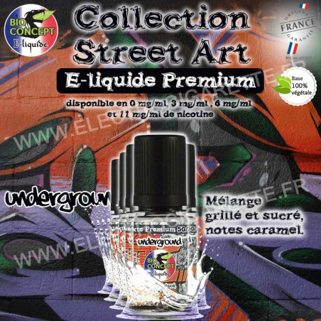 5 x Underground - Street Art - BioConcept Premium - 5x10 ml