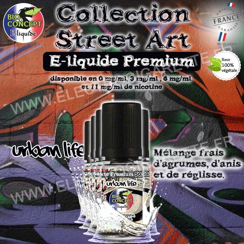 5 x Urban Life - Street Art - BioConcept Premium - 5x10 ml