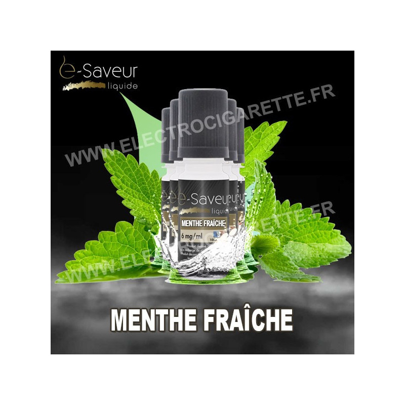 Pack 5x10 ml - Menthe Fraîche - e-Saveur