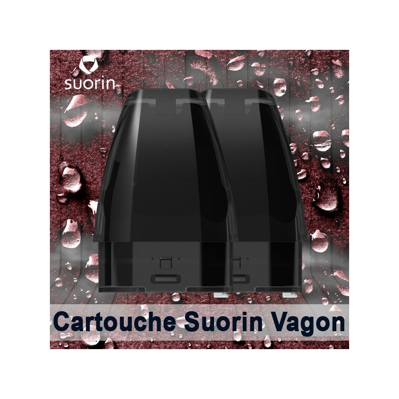 Pack de 2 cartouches 2 ml Vagon - Suorin