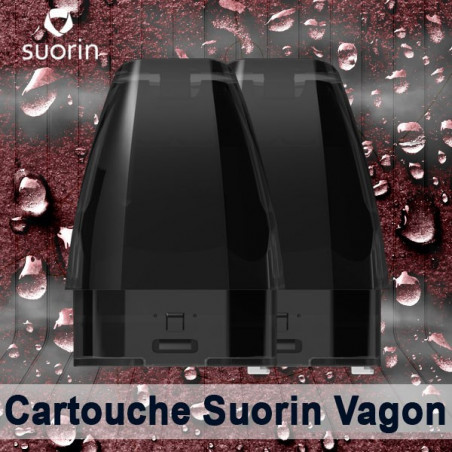 Pack de 2 cartouches 2 ml Vagon - Suorin
