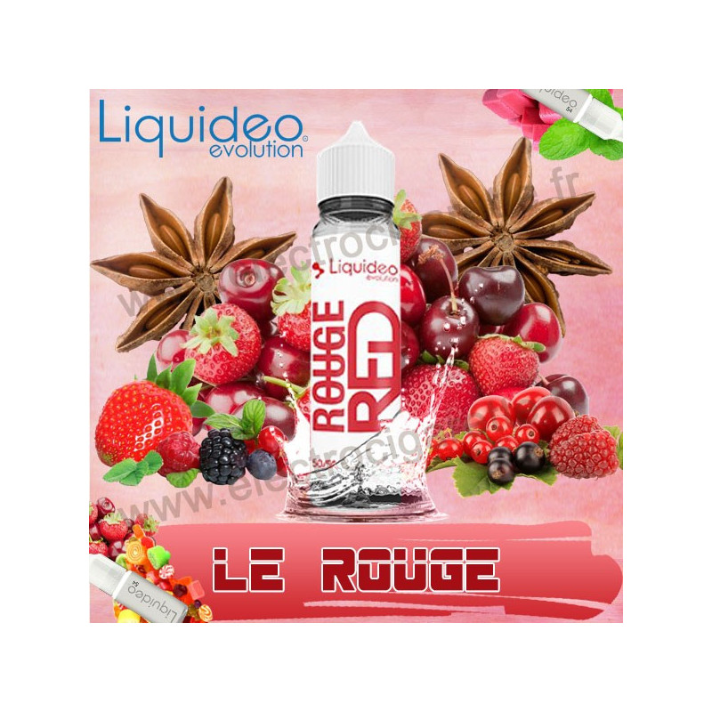 Le Rouge - Liquideo Evolution - ZHC 60 ml