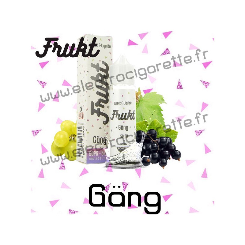 Gang - Frukt - Savourea - ZHC 50 ml