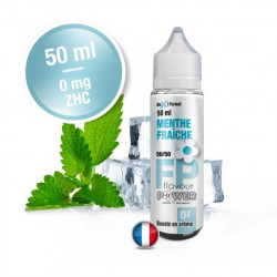 E-liquide Menthe Fraîche - Flavour Power - ZHC 50 ml