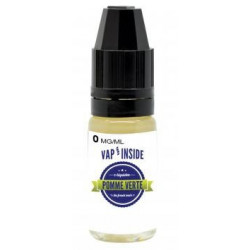 Pack 5 flacons 10 ml Pomme verte - Vape'Inside pas cher