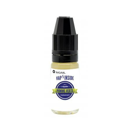 Pack 5 flacons 10 ml Pomme verte - Vape'Inside pas cher