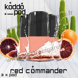 Red Commander - 3 x Pods Nano - KoddoPod Nano - Nouveaux Pods