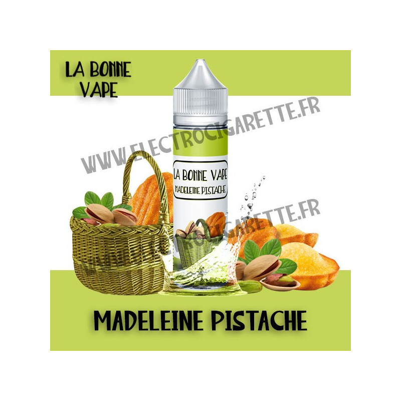 Madeleine Pistache - La Bonne Vape - ZHC - 60 ml