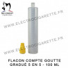 Flacon compte goutte graduÃ© - 100 ml - Bio Concept