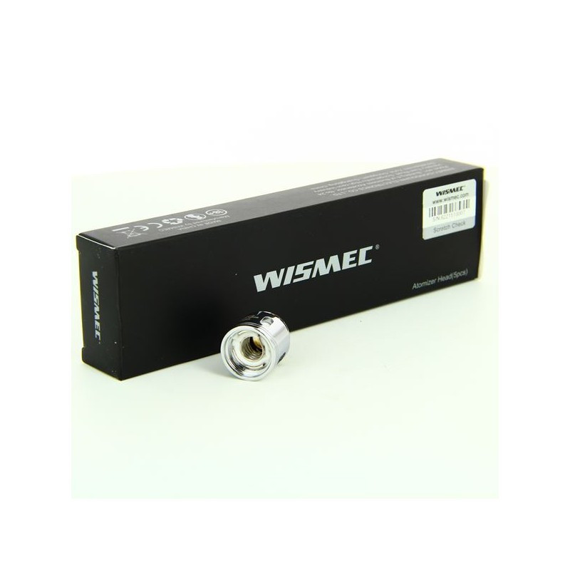 PACK DE 5 RESISTANCES WM01 0.4OHM GNOME WISMEC