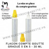 Flacon compte goutte graduÃ© - 30 ml - Bio Concept