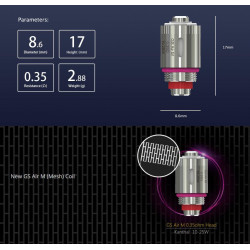 Résistances GS AIR 0.35 ohm - Information