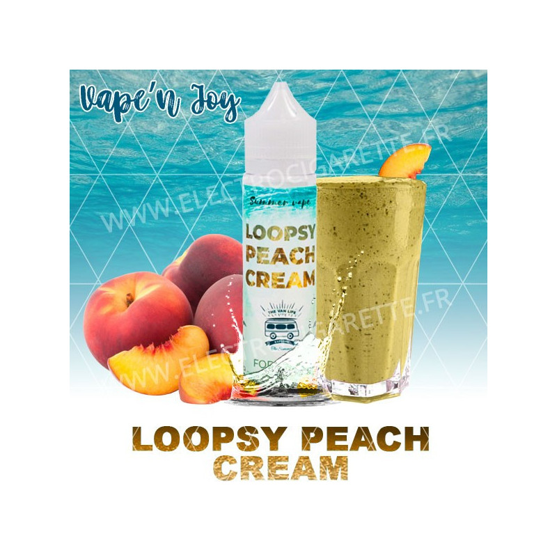 Loopsy Peach Cream - Vape’N’Joy - ZHC 50 ml