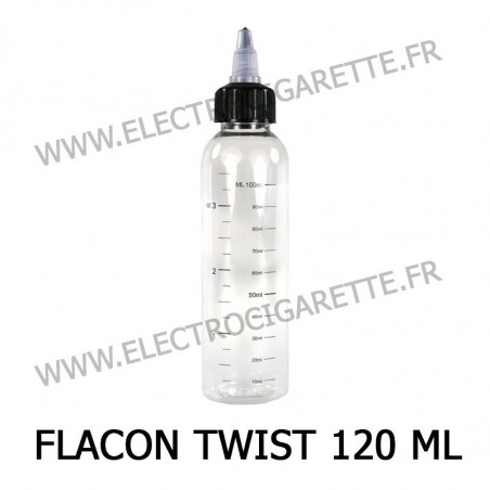 FLACON TWIST GRADUÉ 120 ML