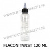 FLACON TWIST GRADUÉ 120 ML