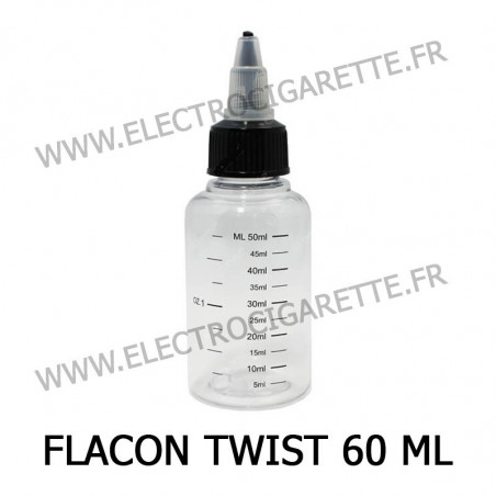 FLACON TWIST GRADUÉ 60 ML