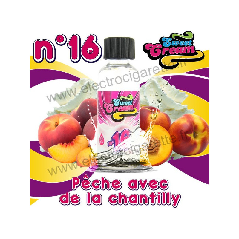 Sweet Cream N°16 - ZHC 50 ml - EliquidFrance