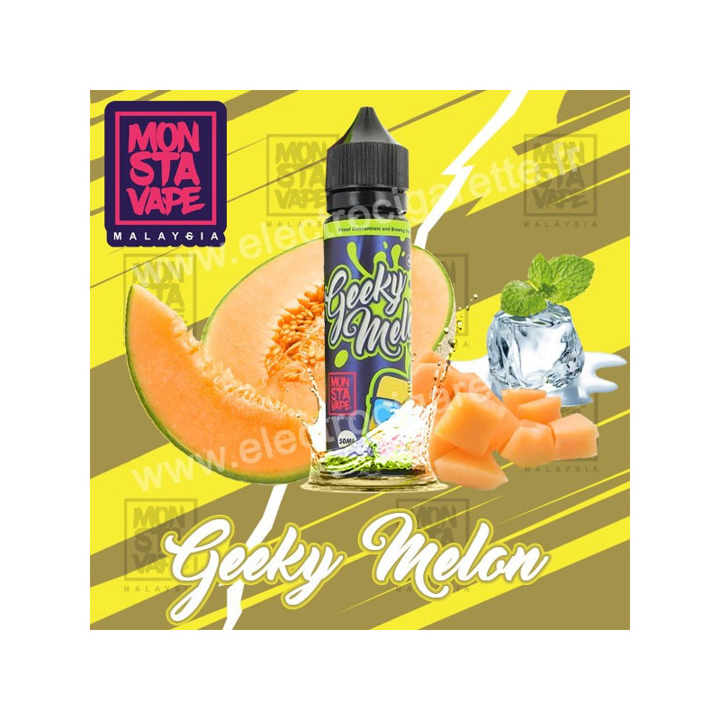 Geeky Melon - Monsta Vape - ZHC 50 ml